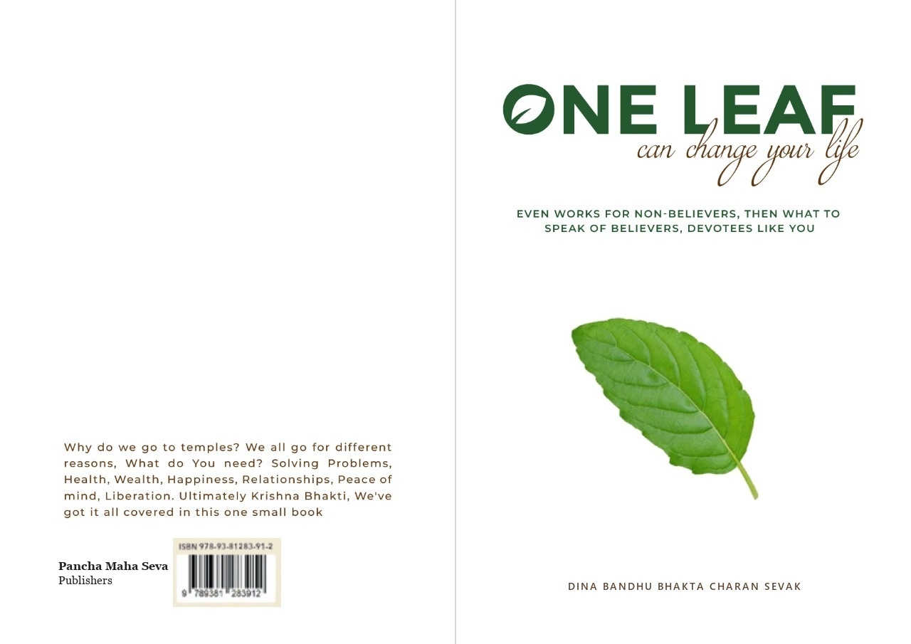 One Leaf Can Change Your Life — book cover